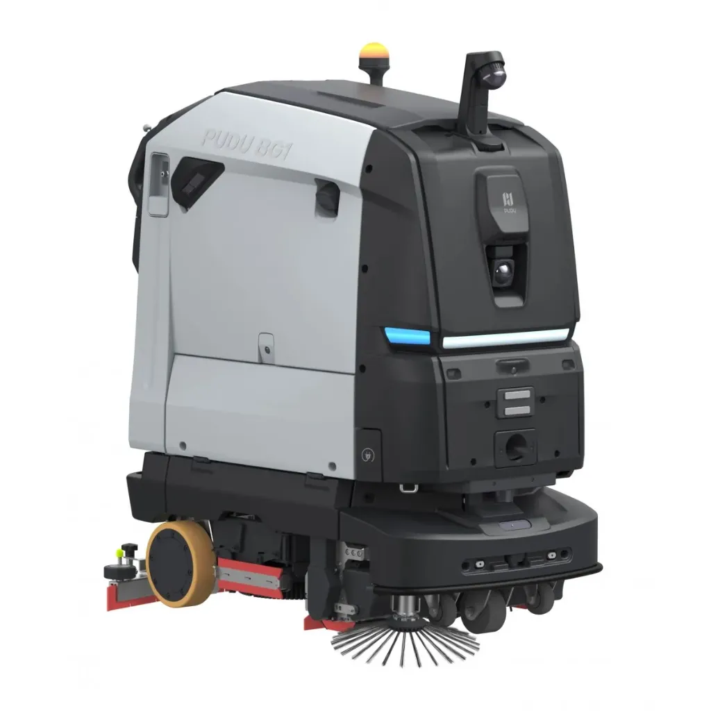 PUDU Al-powered Large Scrubber-Dryer Robot - BG1 Pro
