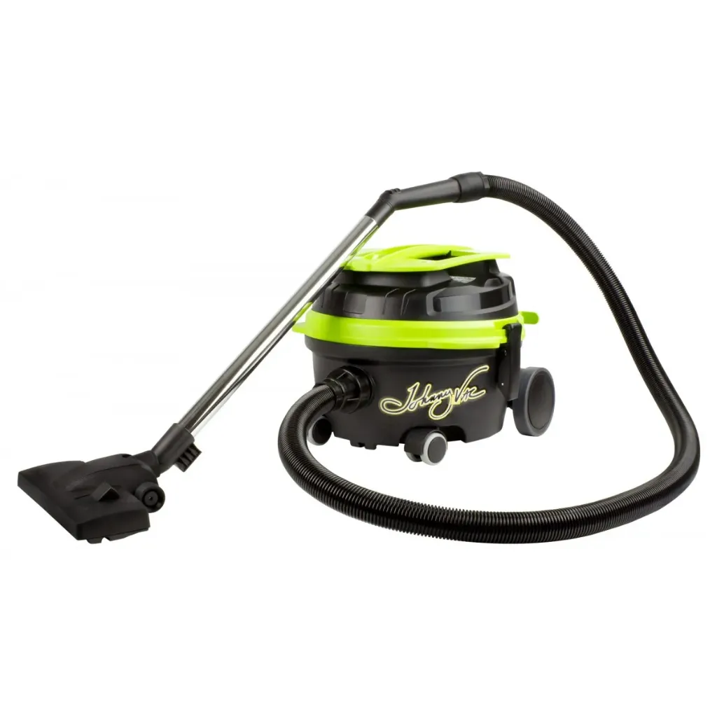 [JVECOB] Johnny Vac Commercial Canister Vacuum -JVECOB - 3 gal (12 L) Tank - 2 Chrome Wands - Tools - ASDO13491