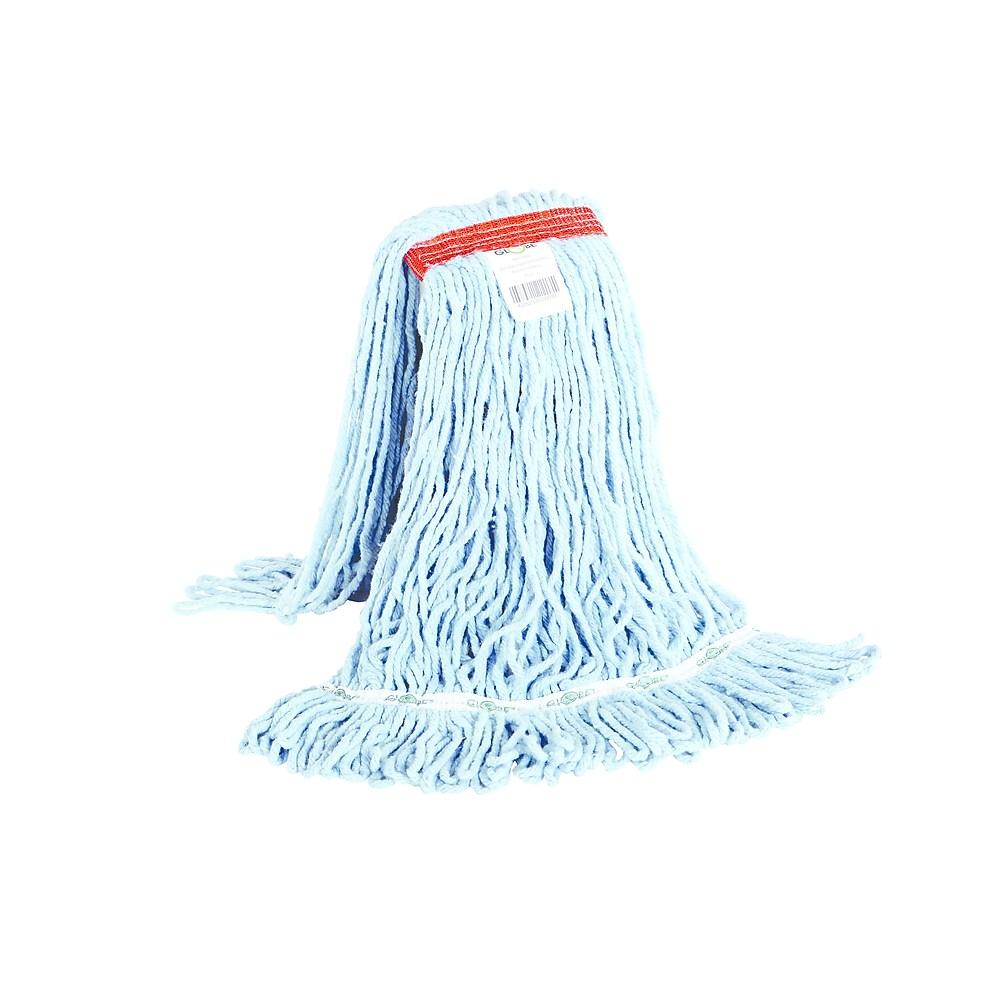 [3091] WET MOP SYN LOOPED END NARROW BAND 20-OZ BLUE