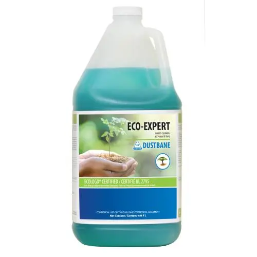 Dustbane Eco-Expert Carpet Cleaner, Green, 4/Case, Made In Canada