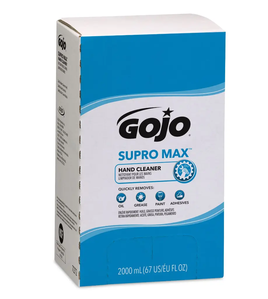 [7272-04] GOJO® SUPRO MAX™ Hand Cleaner – 2000mL, 4/Case 