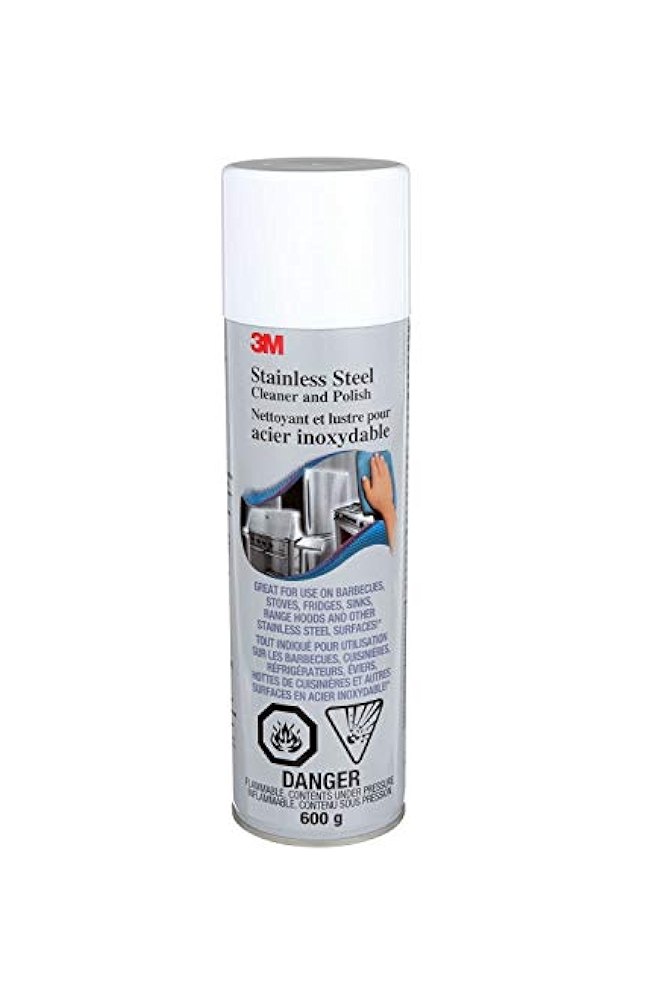 3M™ Stainless Steel Cleaner and Polish, 21 oz (595 g) Aerosol