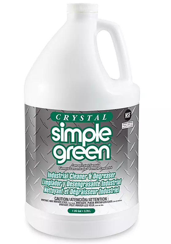 Crystal Simple Green Industrial Cleaner and Degreaser Concentrated (1 Gallon / 3.78 Litres)