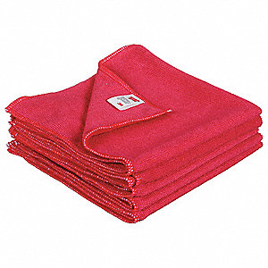 3M™ Scotch-Brite™ High Performance Microfibre Cleaning Cloth, SB-2010BR, red, 32 cm x 36 cm