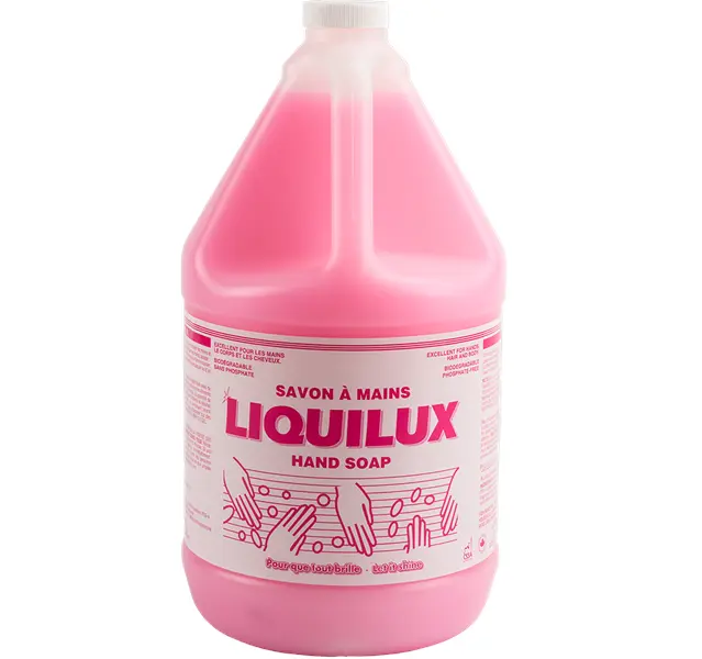 LIQUILUX PINK OPAQUE LIQUID SOAP,4L,4/Case