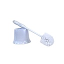 Globe Toilet Bowl Brush and Caddy Set, 16"L, Commercial Grade