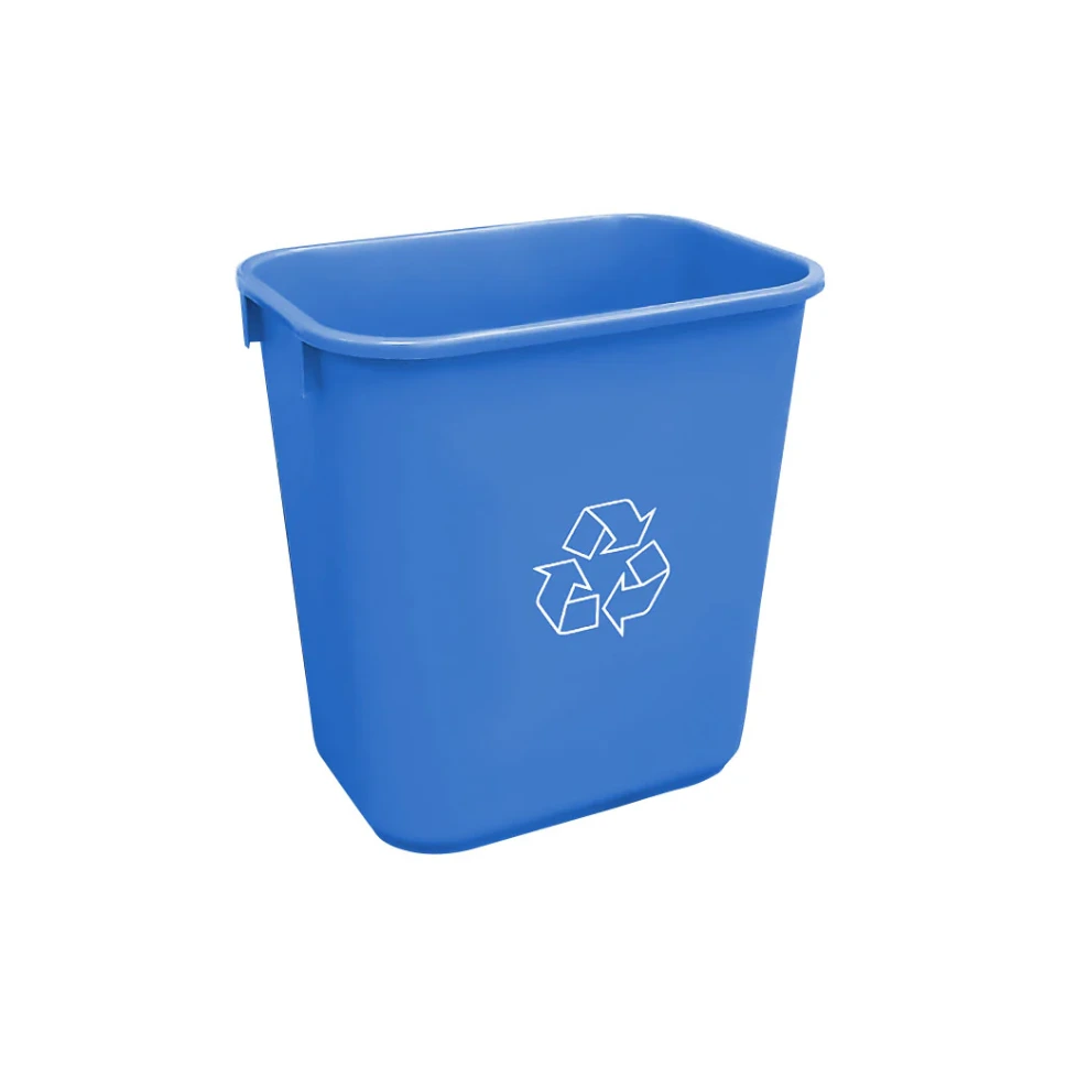 [9576BLU] Soft Wastebaskets 26L Blue