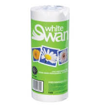 [01656] White Swan Kitchen Towel 2-Ply 80Sheets/Roll 30Roll/Case