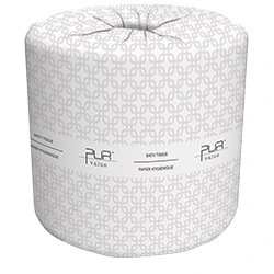 Pur Value Toilet Tissue 2-ply White 500Sheets/Roll 48Rolls/Case