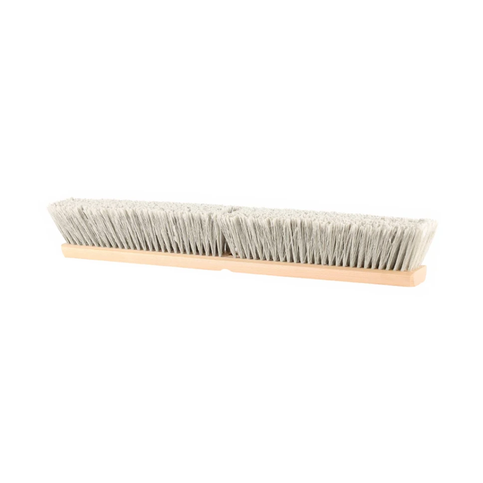 [4451] Globe Value Line Push Broom Heads, 24"L, Soft Bristles
