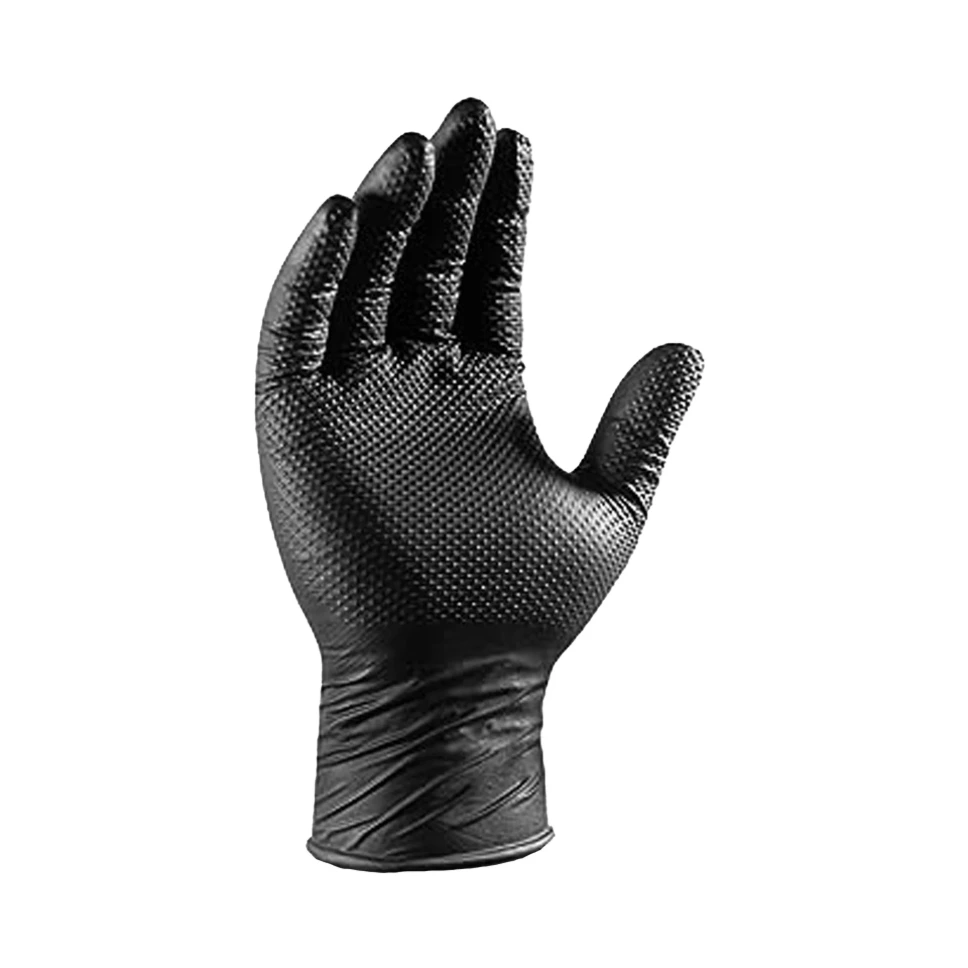 Precision Grip™ 8mil Nitrile Powder Free Gloves, X-Large, Black,100/Box