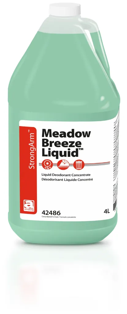 [42486] StrongArm Meadow Breeze Conc. Liquid Deodrizer 4L