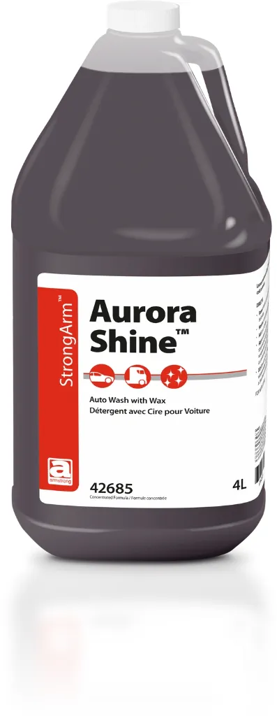 StrongArm Aurora Shine Wax Auto Wash 4L