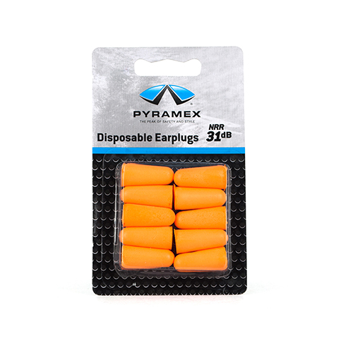 Disposable Uncorded Earplugs for NRR 32DB 5 Pairs