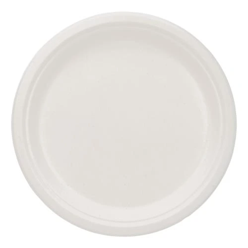 EcoSystems™ Molded Fiber Plate, White, 10",PFAS, 1/CS/500