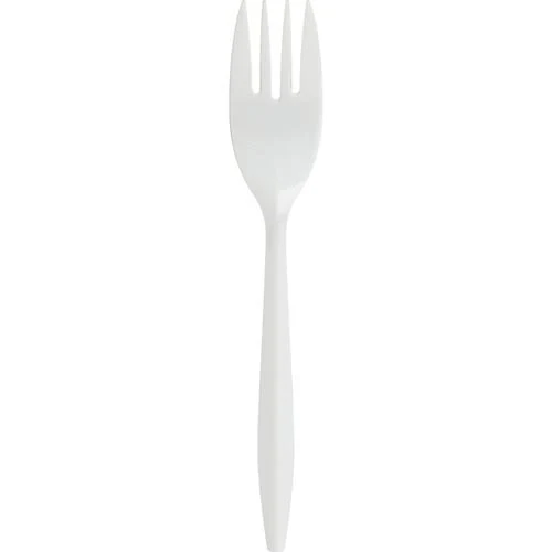 White Plastic Forks 1000/Case