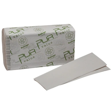 [102542] Pur Value MultiFold Towel White 250/Pack 16Pack/Case