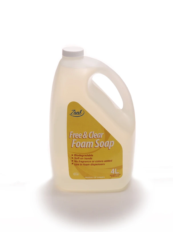 Zaal Clear Foaming Hand Soap 4L