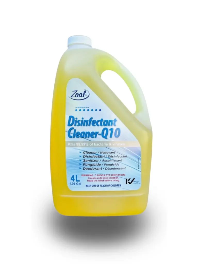 Zaal Quat10 Disinfectant Cleaner Concentrated 4L