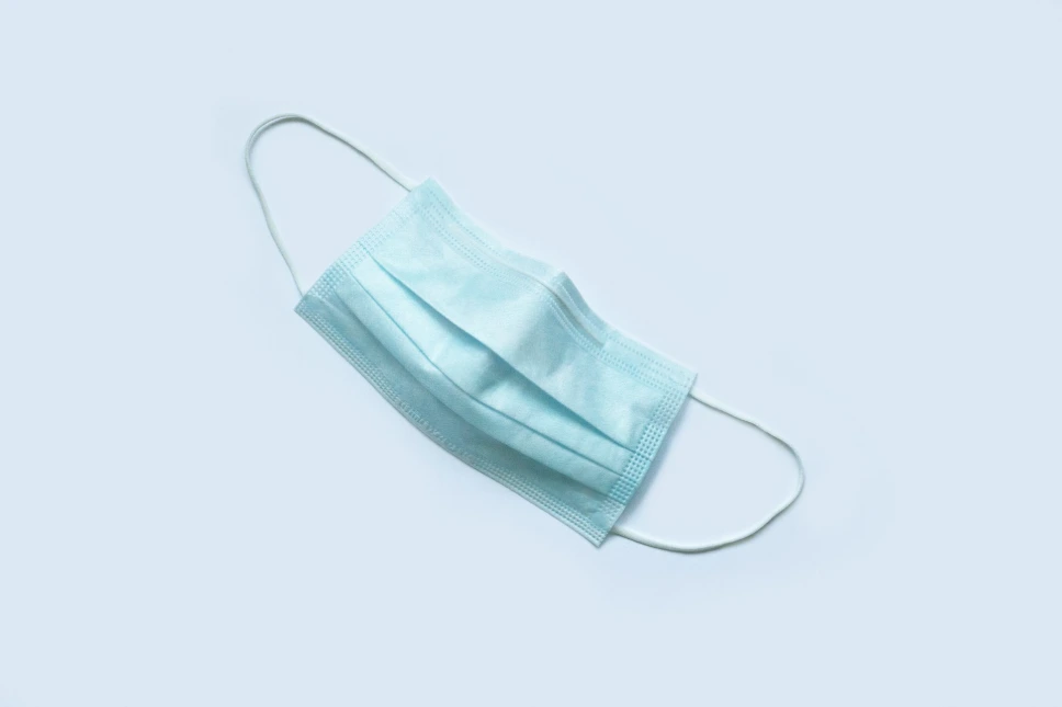 Polypropylene Latex Free Ear Loop Face Mask Blue (50/BX)