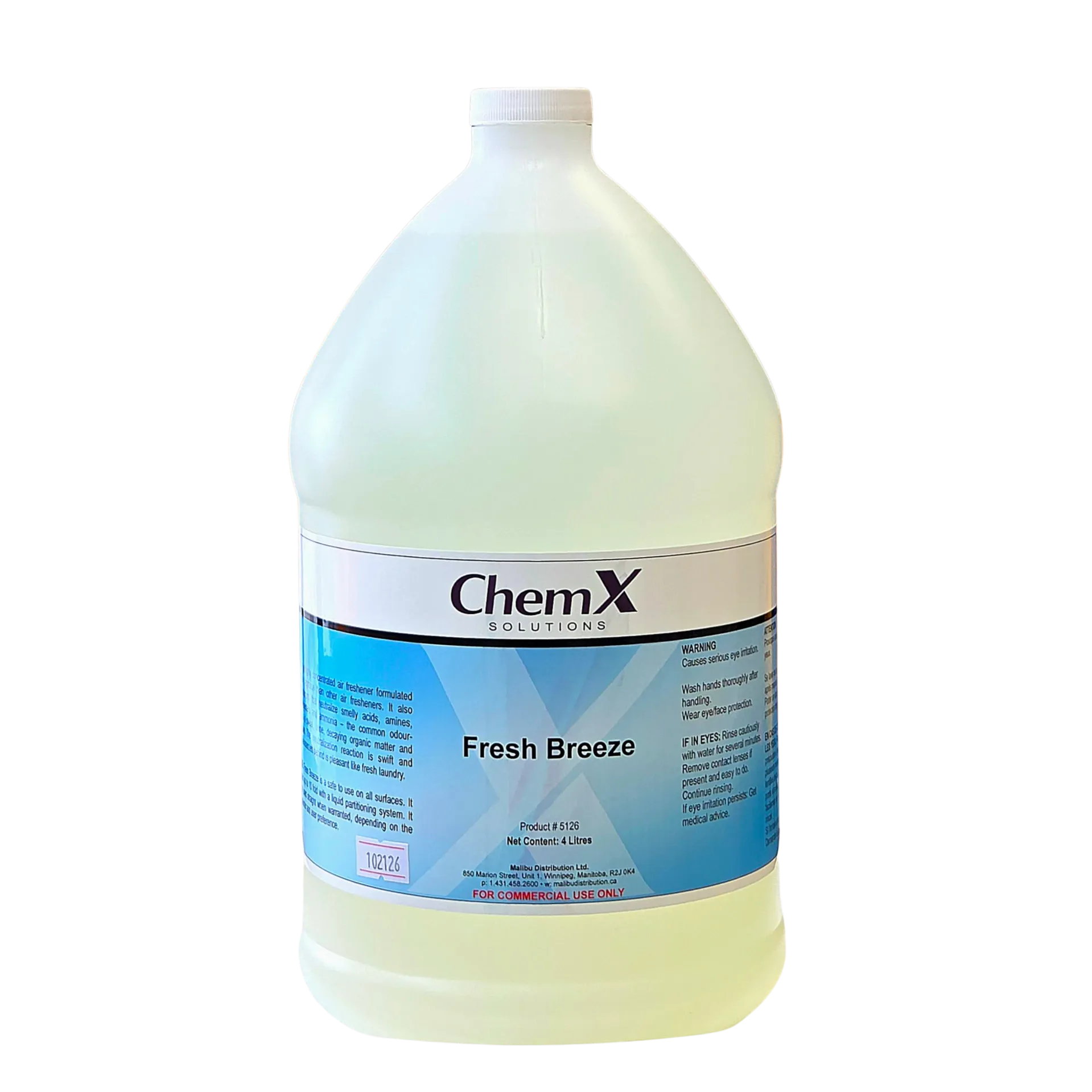 [5126] ChemX Fresh Breeze (Deodrizer & Odor Neutralizer) 4L