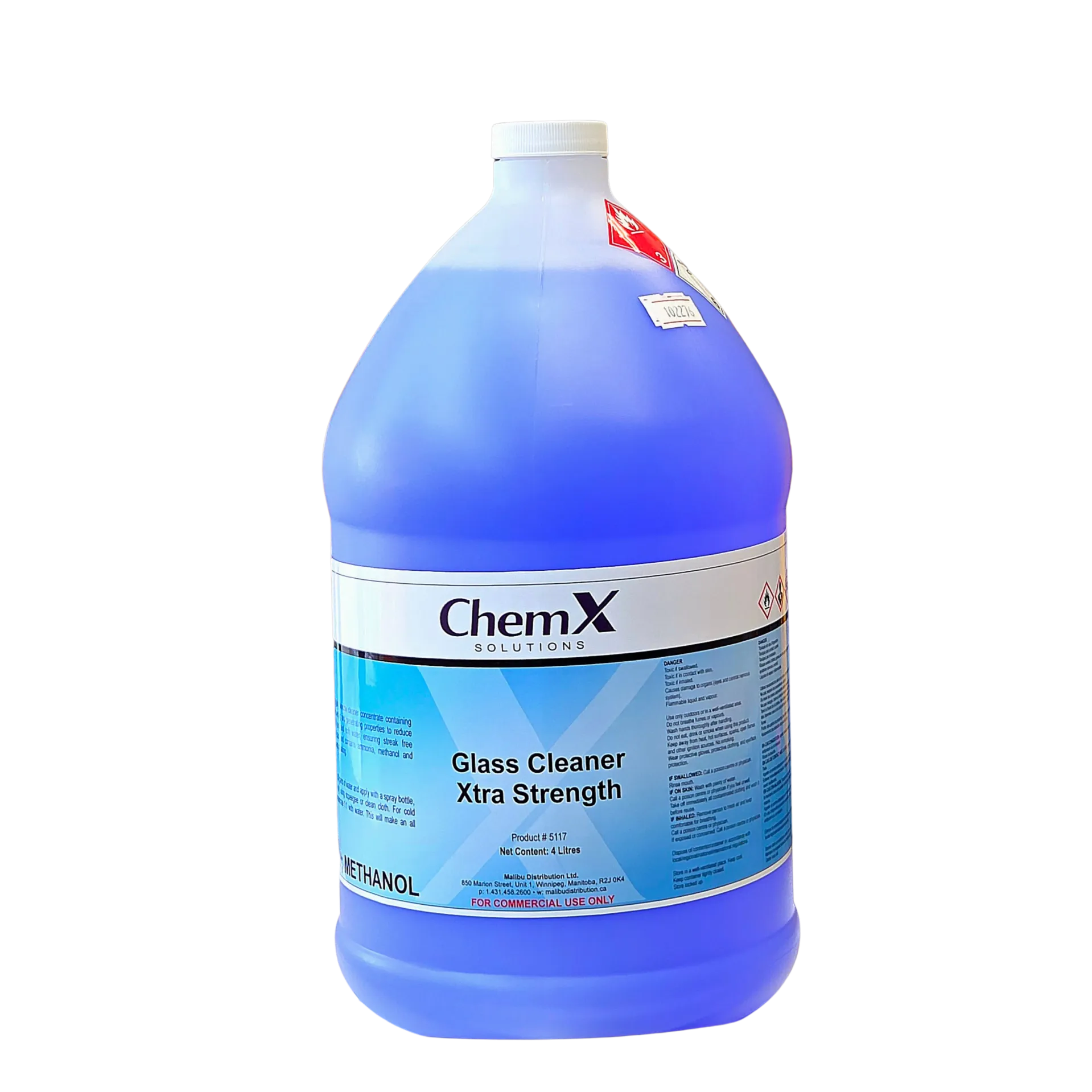 ChemX Glass Cleaner Conc. (Xtra Strength) 4L