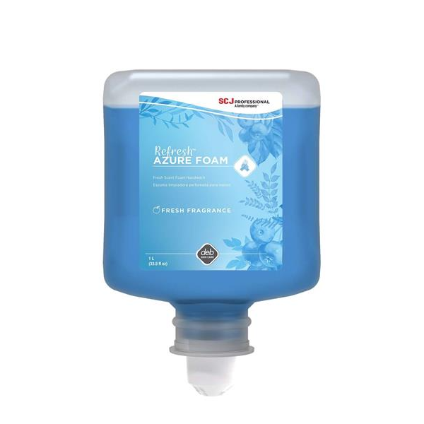 SC Johnson Refresh Azure Foam Wash,1000ml 6/Case