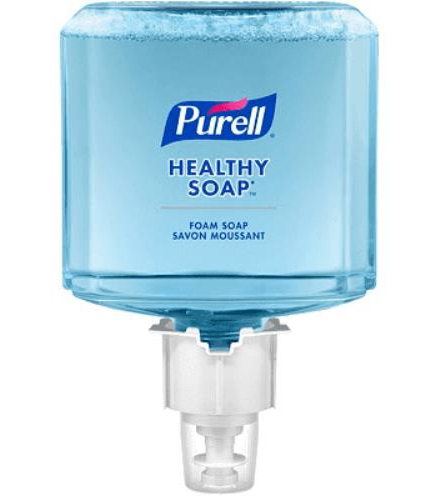 Purell® Healthy Soap™ Mild Foam Soap Refill, Clear Liquid, 1200Ml, 2 Refills/Case ES4
