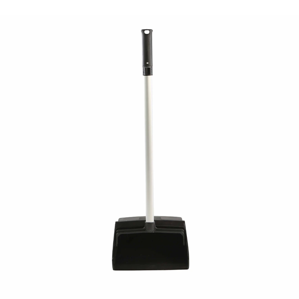 Heavy Duty Lobby Dustpan W/Wheels