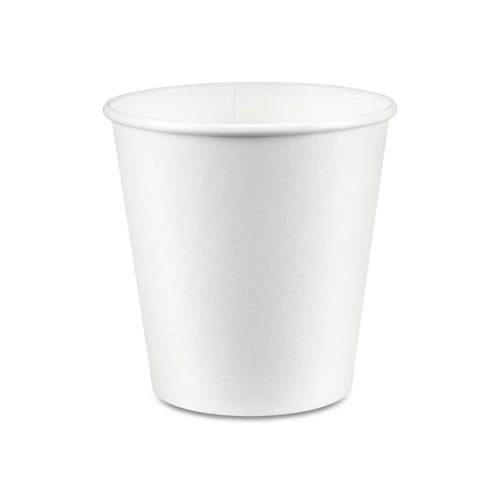 10oz Hot Cups, PE Lined, Compostable , White, 1000/Case