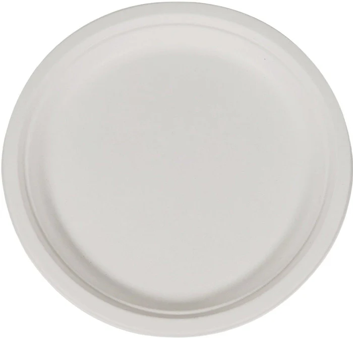 Eco-Craze - 10" Bagasse Dinner Plates-Compostable-500/Case