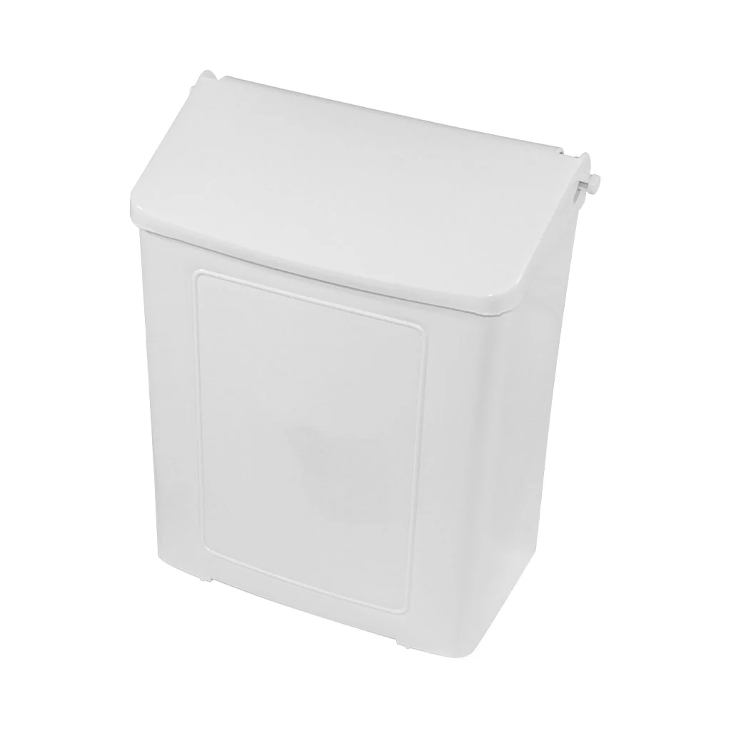 [3014] Plastic Sanitary Napkin Disposal Unit  9"L x 4.5"W x 10.75"H