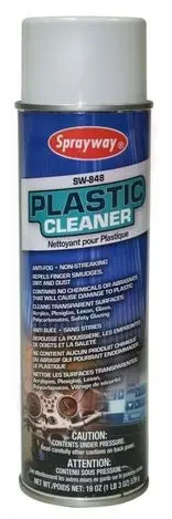 Sprayway Plastic Cleaner, 19oz