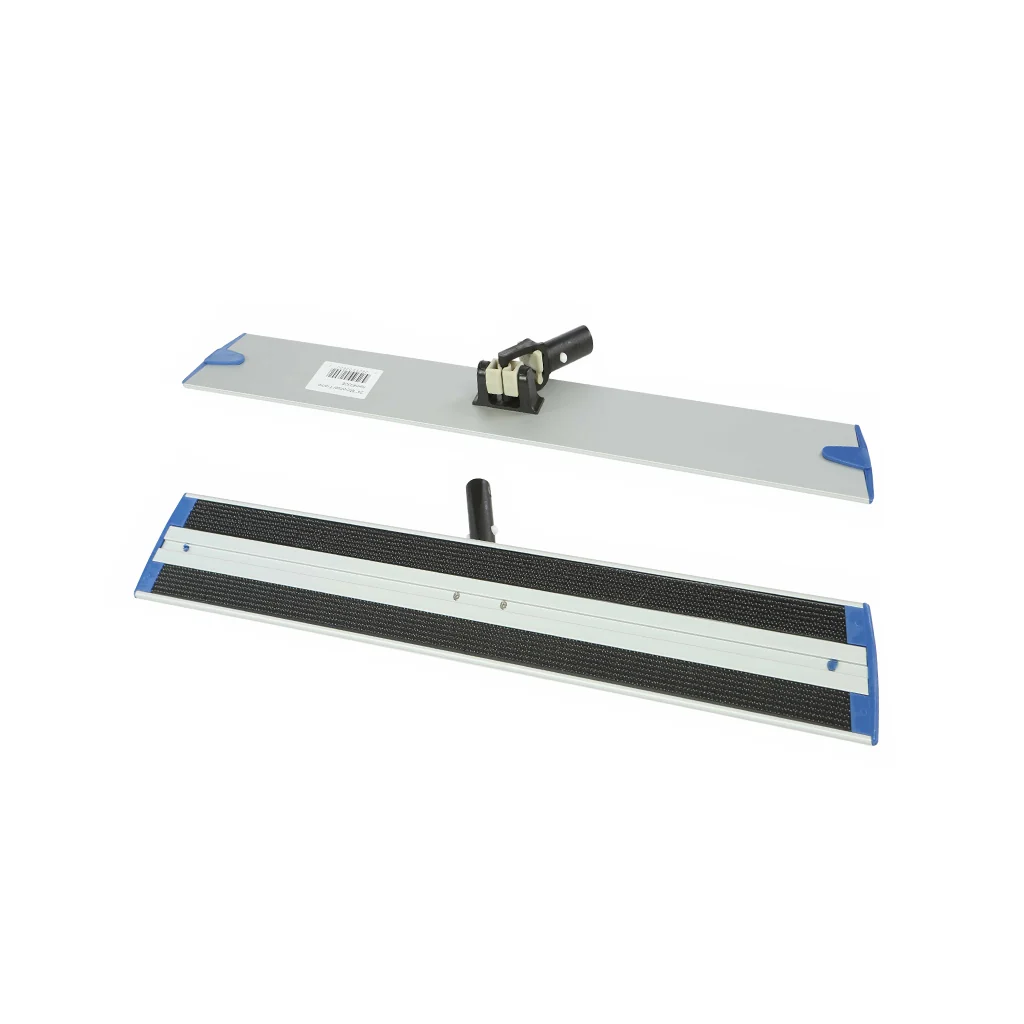 [3307] Microfiber Flat Mop Frame - 18"L X 3.25"W / Silver