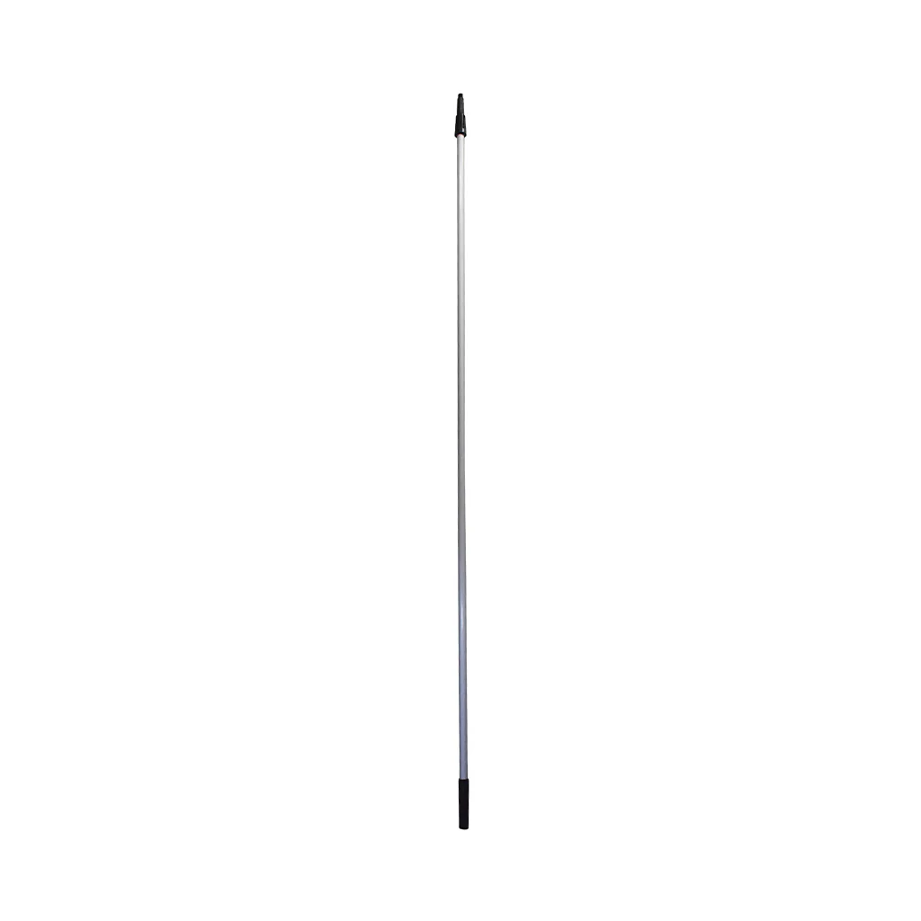 [4474] Extension Pole - 20Ft / 3 Piece / Silver/ Black