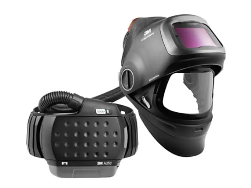 3M™ Speedglas™ G5-01 Heavy-Duty Welding Helmet with 3M™ Adflo™ PAPR Assembly 46-1101-30TW, G5TW ADF
