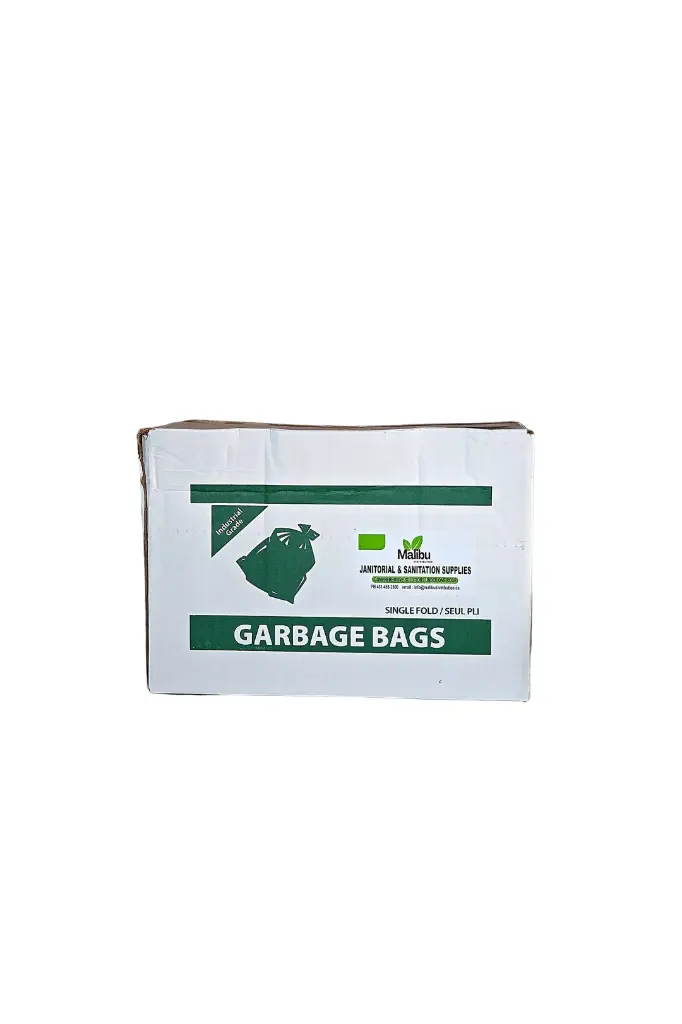 MD 26" x 36"Strong Black Garbage Bags, 200/Case