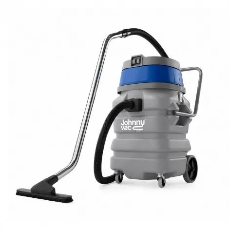 Wet & Dry Commercial Vacuum - 23 gal (90 L) Tank Capacity - 8' (2.5 m) Flexible Hose - Metal Wand - Brushes & Accessories - Guibli AS59 PD SP