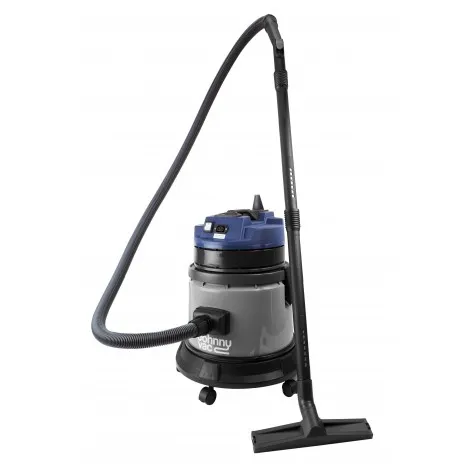 Wet & Dry Commercial Vacuum - Capacity of 5.9 gal (22.5 L) - Electrical Outlet for Power Nozzle - 8' Hose - Plastic and Aluminum Wands - Brushes and Accessories Included - IPS ASDO07362
