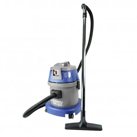 Johnny Vac Wet and Dry Commercial Vacuum - 4 gal (15 L) Capacity - 8' (2,5 m) Hose - Metal Wands - Brushes and Accessories Included - Ghibli ASL10 AS10