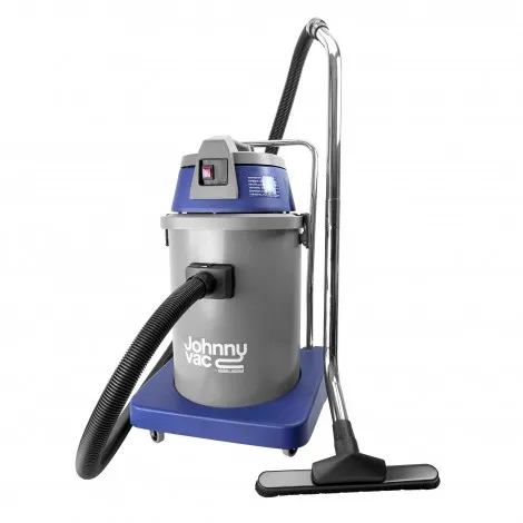Wet & Dry Commercial Vacuum from Johnny Vac - 10 gal (38 L) Tank Capacity - 8' (2,5 m) Hose - Metal Wands - Brushes and Accessories Included - Ghibli - AS400P - JV400