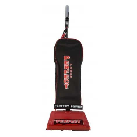 [PE110] PERFECT Commercial Vertical Upright Vacuum - 40' (12 m) Power Cord - 13" (33 cm) Cleaning Path - Large Capacity HEPA Bag - Perfect P110