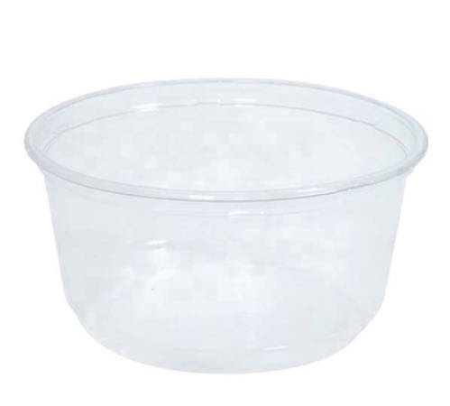 Deli Container – 12 oz Clear Polypropylene, Made in Canada by E. Hofmann Plastics 500/Case(without Lid)