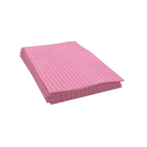 Cascade Wipe Food Service towel, 12" x 21", Pink 200/Case