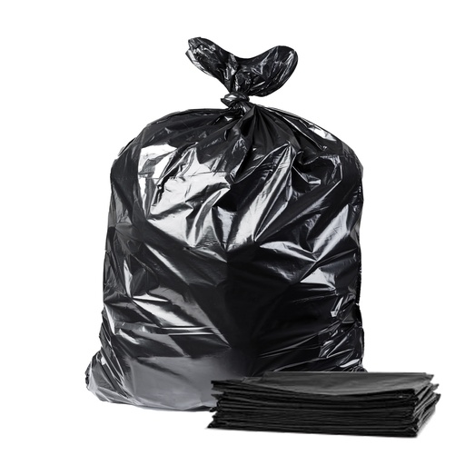 DuraPlus® Can Liner, X-Strong, Black, 42" X 48", LLDPE, 75/Case