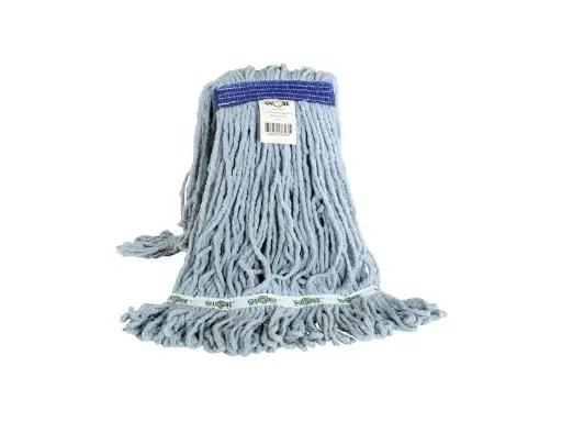 WET MOP SYN LOOPED END NARROW BAND 16-OZ BLUE
